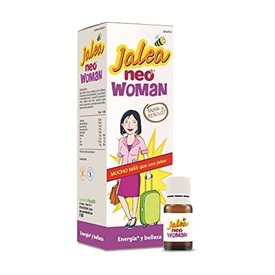 NEO Geleia real liofilizada para mulher, 14 frascos para injetáveis, fornece energia e vitalidade, com chá verde, sálvia, zinco, cobre, coenzima q10 e vitamina E | Ajuda a reduzir o desconforto