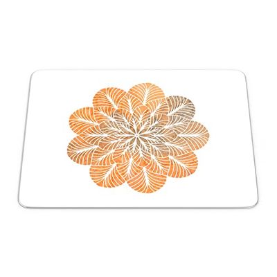 Bonamaison, Rechthoek Pop Art Digital bedrukte muismat, antislip onderkant, voor kantoor en thuis, grootte: 22x18 cm