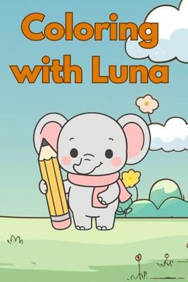 Luna's Adventures: A Kawaii Coloring Book