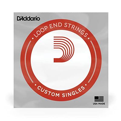D'Addario .020 Nickel Wound Loop End Single String