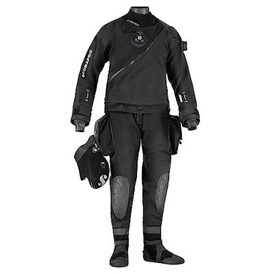 Scubapro EVERTECH Dry Respirant H. 2XL Kit de détendeur pour plongée en Eau Froide Unisex-Adult, BlackOne, XXL