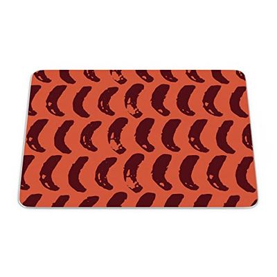 Questo Casa, Rektangel digitalt tryckt musmatta, halkfri undersida, för kontor och hem, storlek: 22 x 18 cm