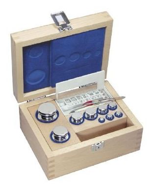 Kern 323-63 Jeu de Poids Forme Bouton Laiton Nickelé, 1 Pièce
