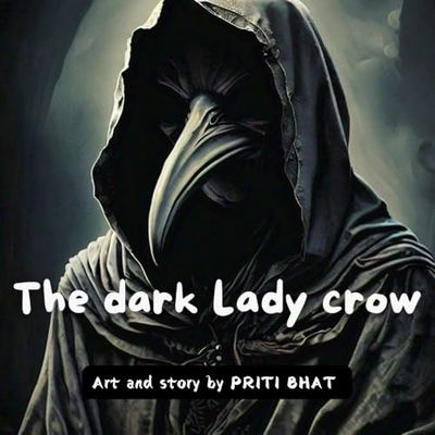 The dark Lady Crow: Art and story by PRITI BHAT