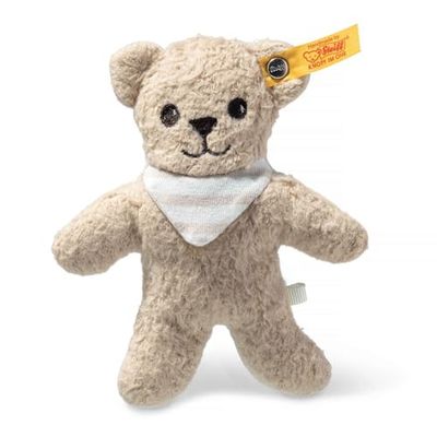 Steiff - 242786 - GOTS Ours Teddy Noah crépitant avec crécelle - Beige