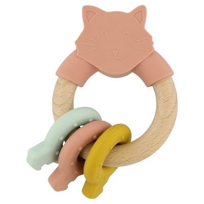 Trixie Anello in silicone con scritta "Mrs. Cat"