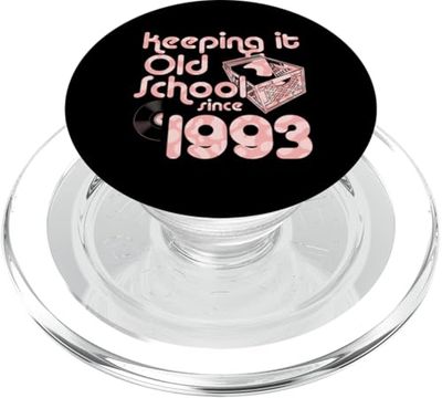 Guardando discos de vinilo de la vieja escuela desde 1993 PopSockets PopGrip para MagSafe