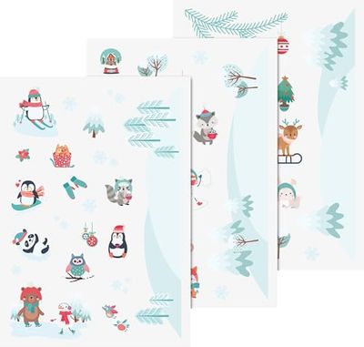 Heyda 203584452 raamsticker, meerkleurig