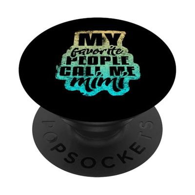 Favorito La gente Me llama Mimi Abuela Vintage Abuela PopSockets PopGrip Adhesivo
