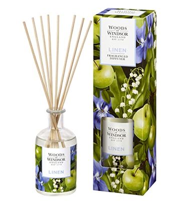 Woods of Windsor Linen Diffuser 100ml (Pack of 1)