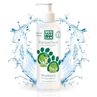 Menforsan Bain de Bouche Anti-Tartre pour Chien/Chat 500 ML