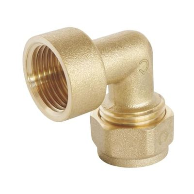 Somatherm 2764-20-20 Female Elbow 20/27 per 16 x 20, Grey
