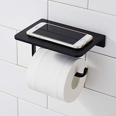 Portarrollo para Papel Higiénico,Porta Papel Higiénico Autoadhesivo Acero Inoxidable, Sin Taladro, Fácil Instalación Porta Rollos para Baño, Cocina