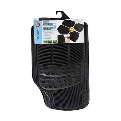 Dunlop 99629 Lot de 4 Tapis de Voiture Allride, Noir, 65 x 30 x 42 cm