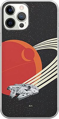 ERT GROUP Funda Original y con Licencia Oficial de Star Wars para iPhone 12 Pro MAX, Forma óptima del Smartphone, a Prueba de Golpes
