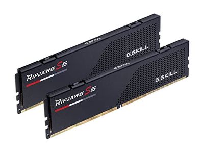 G.Skill RipJaws S5-serie (Intel XMP) 32GB (2 x 16GB) 288-pins SDRAM DDR5 6000 CL36-36-96 1.35V Dual Channel Desktop Memory F5-6000J3636F16GX2-RS5K (Mat Zwart)