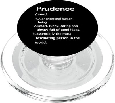 Prudence Definición de nombre Diccionario divertido PopSockets PopGrip para MagSafe