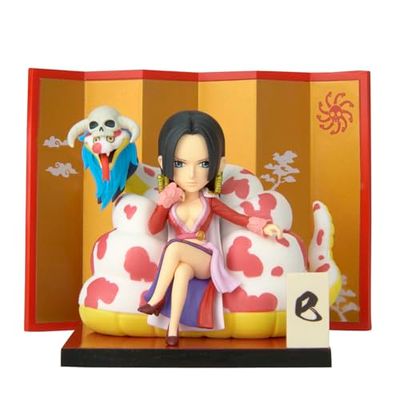 Banpresto Figura de Acción Boa Hancock & Salome One Piece - World Collectable Special 6 cm - BP89961P Multicolor - Figura Coleccionable - Ideal para los fanaticos del Anime