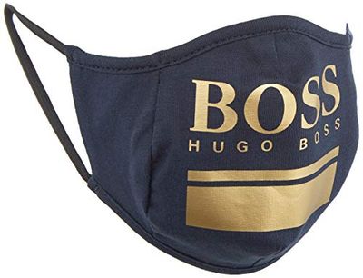 BOSS Gouden mond- en neusbeschermingsmasker, uniseks, Open Miscellaneous968, L