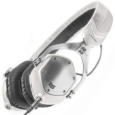 V-Moda Xs On-Ear Metal Noise-Isolating Headphones - White Silver