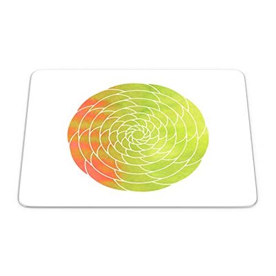 Bonamaison, Tapis de Souris Rectangle Imprimé Numériquement, Fond Antidérapant, pour Bureau et Maison, Taille: 22x18cm
