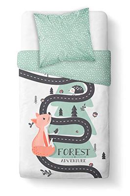 TODAY RDC 2020 Bed Linen Set, White, 140 x 200 cm