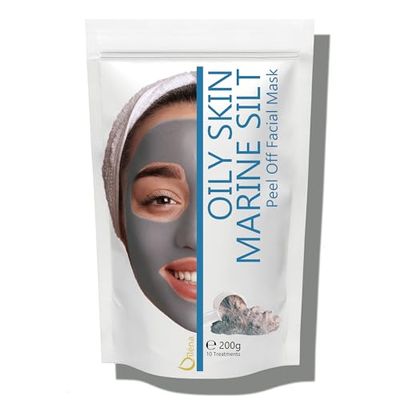 Masque Marin Revitalisant Peau grasse Masque Peel-Off Masque d'Alginate gelifiant en poudre 200 g Masque Visage Points Noirs