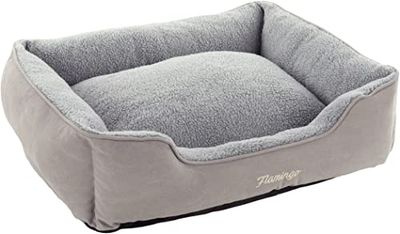 FLAMINGO Cesto Alisha RETTANGOLARE Grigio 80x67x22CM