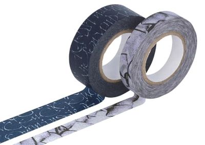 Classiky Washi-masking tape, 2 stuks, washi, maten en designs, gesorteerd A