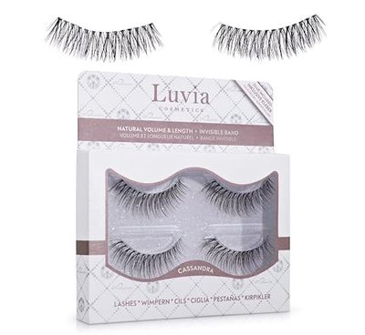 Ciglia artificiali look naturale con colla per ciglia - Luvia Cosmetics - Vegan Lashes Duo - Cassandra
