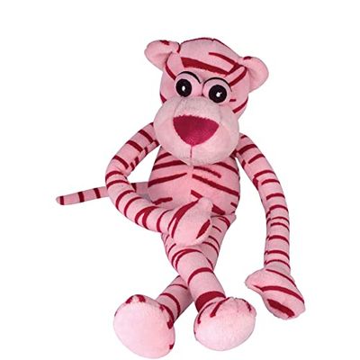 Peluche PANTHERE SONORE Rose 38 CM