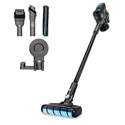 Cecotec Aspirador Escoba Sin Cable Conga Rockstar 500 X-Treme, Sin Bolsa, 3 en 1: Vertical, Escoba y de Mano, Motor Digital Brushless, 430W Potencia, 24KPA, hasta 65 min Autonomía, Máxima eficiencia