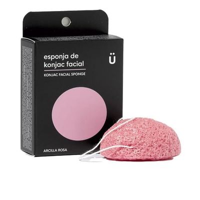 ESPONJA konjac facial arcilla rosa 15 gr