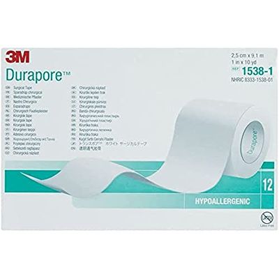 3M 34925 DURAPORE dressing, H 25 x 9, 14 m, 12 stuks