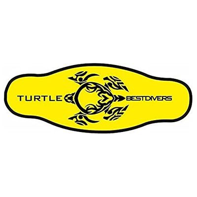 Best divers Neoprene Mask Strap, Double Sheet, Turtle