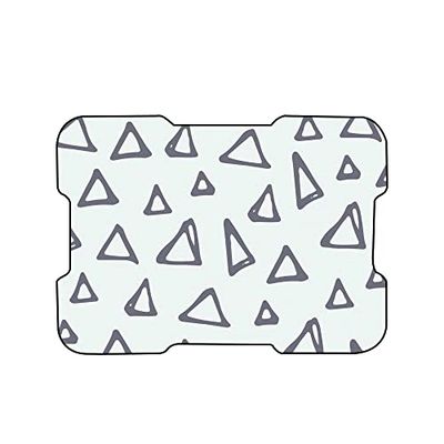 Bonamaison, Tapis de Souris Imprimé Numériquement, Fond Antidérapant, pour Bureau et Maison, Taille: 22x18cm