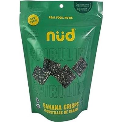 NUD Spirulina Banana Crisp 66g