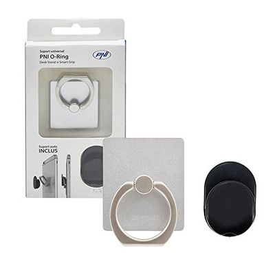PNI Universele vinger Grip Ring O-Ring (Zilver)