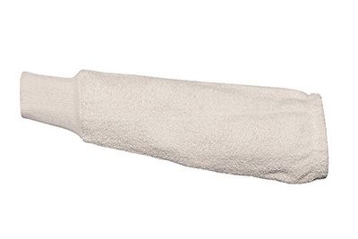 Protège Bras 01 de Jah TA Eponge en tricot Taille, naturel, 40 cm, lot de 10