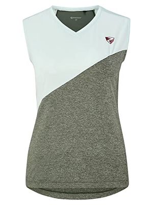 Ziener Nalina functioneel shirt voor dames, fiets, outdoor, fitness, sport, ademend, sneldrogend, mouwloos,