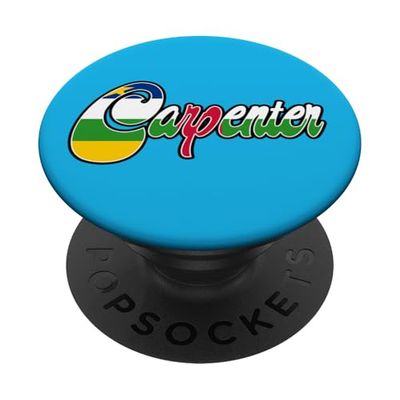 Bandera de ADN de carpintero centroafricano vintage PopSockets PopGrip Adhesivo