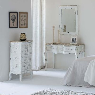 Sinfonier De Madera Lac Blanco Envejecido