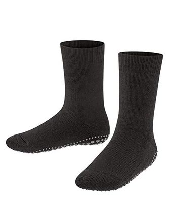 FALKE Uniseks-kind Stopper sokken Catspads K Hp katoen wol Noppen op de zool 1 paar, Zwart Black 3000, 23/26 EU