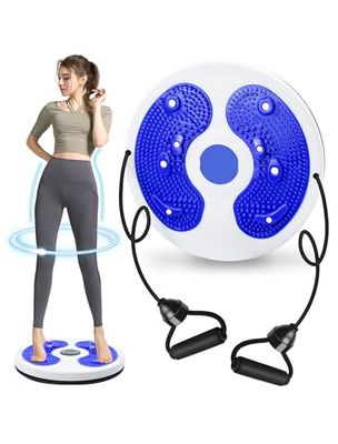 Kikuo Taille-draaien voor fitness, Twist Waist Disc Board Balance Boards,taille-afslanken met buikmachine, buiktrainingsmachine, voetmassage Thuis Fitnessapparatuur makkelijk te gebruiken