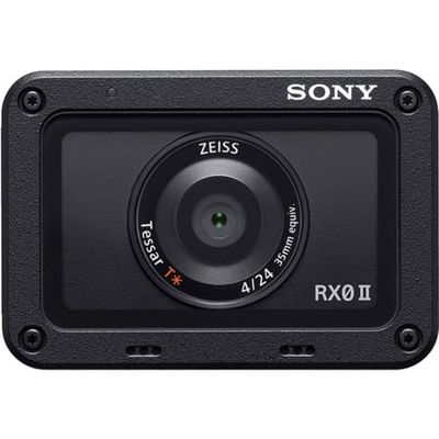 Sony RX0 II Creator Kit Fotocamera Digitale Compatta con Grip VCT-SGR1, Sensore da 1.0', Ottica 24mm F4.0 Zeiss, Waterproof, Video 4K, Schermo LCD Regolabile