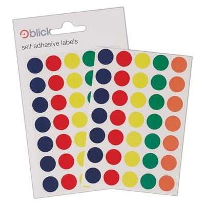 Blick RS004950 sticker, gesorteerd