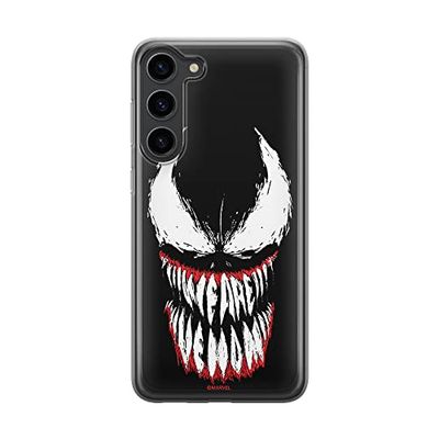 Ert Group custodia per cellulare per Samsung S23 originale e con licenza ufficiale Marvel, modello Venom 005 adattato in modo ottimale alla forma dello smartphone, custodia in TPU