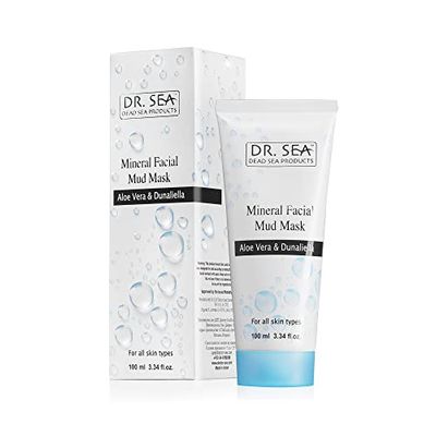 Dr. Sea Mineral Ansiktsmask - Aloe vera & Dunaliella, 100 ml