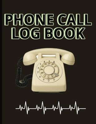 Phone Call Log Book