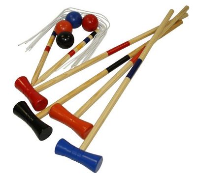 Beluga- Crocket Gartenspiel für Kinder Junior Zestaw do Croquet, 70214
